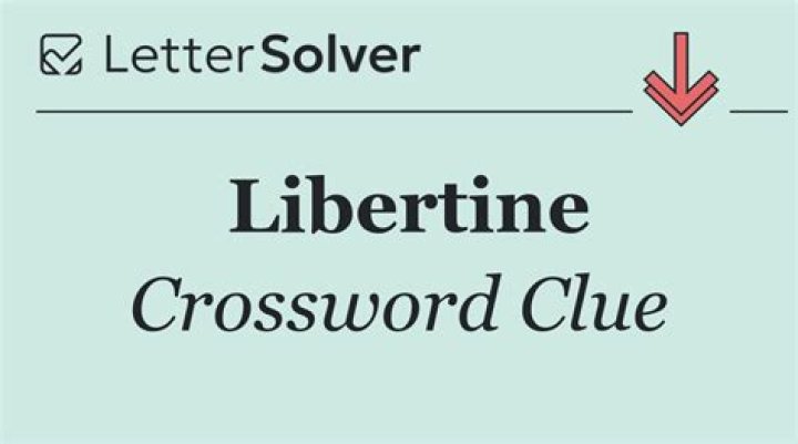 Libertine Crossword Clue and Answer