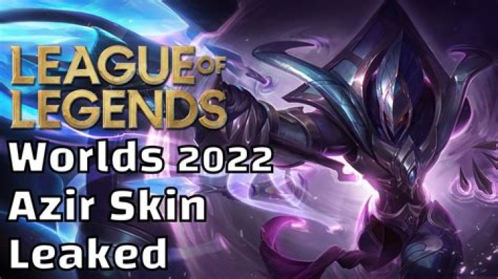 LoL Worlds 2022 Azir Skin Allegedly Leaked
