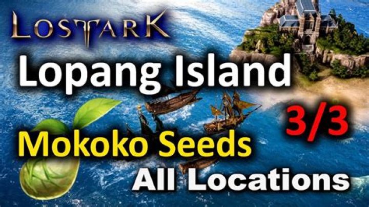 Lopang Island Mokoko Seeds Locations