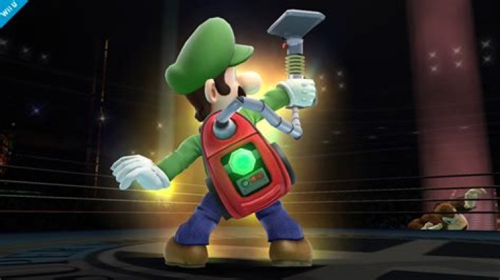Luigi Gets Armed With the Poltergust Vacuum in new Smash Bros for Wii U.
