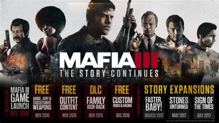 Mafia III's Story Expansions With Launch Dates Are Live