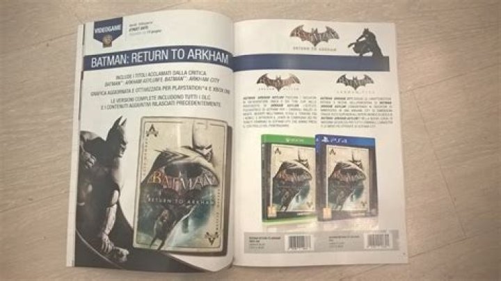 
Magazine Shows Batman: Return To Arkham HD Collection Box-Art