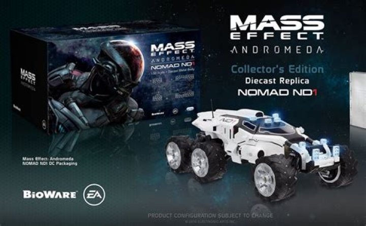 Mass Effect Andromeda $199 Collector's Edition includes remote control Mako
