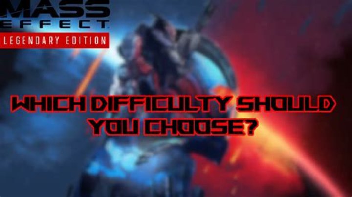 Mass Effect Legendary Edition Difficulty: Which To Choose?
