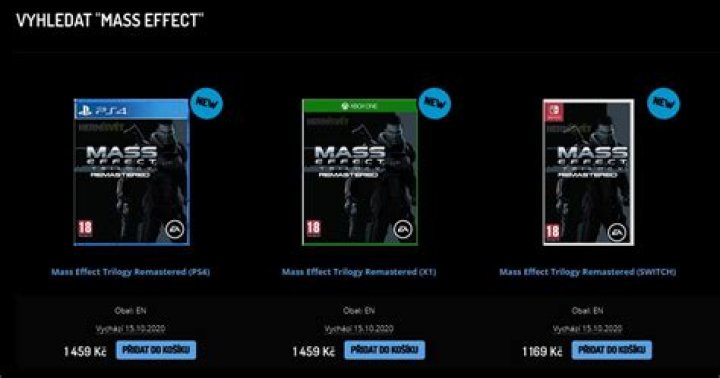 Mass Effect Trilogy Remastered Leaked By Retailer, Announcement Coming Soon?