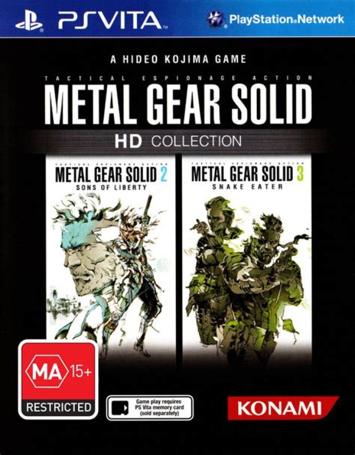 Metal Gear Solid HD Collection for PS Vita Dated