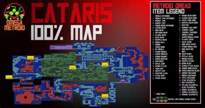 Metroid Dread Cataris 100% completion guide