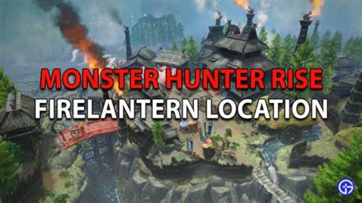 Monster Hunter Rise Roly-Poly Lantern Request: Firelantern Location