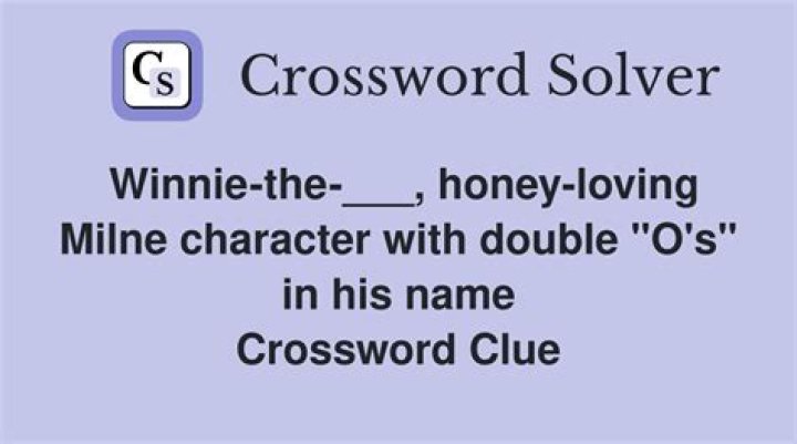 Milne character who likes to swing on Tiggers tail crossword clue answer
