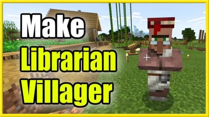 
Minecraft: How to Make a Librarian Villager