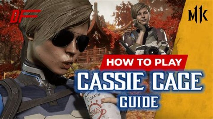 Cassie Cage All Basic Moves Guide & List - Mortal Kombat 11 Moves Tutorial