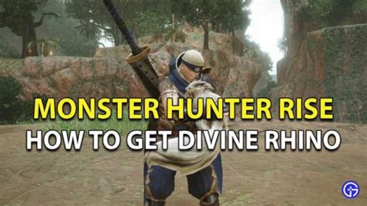 Where To Find Divine Rhino In MH Rise