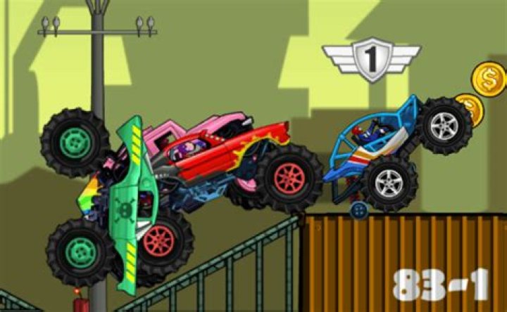 Monsters Wheels Special - Monster Truck Games
