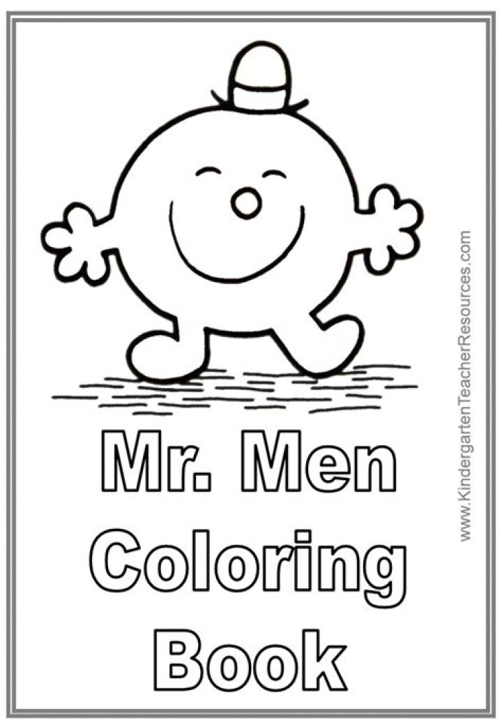 Mr Men Coloring Book - Mr Men Games