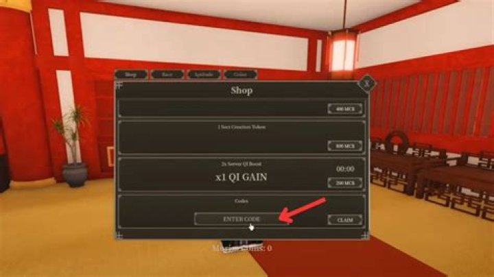 Murim Cultivation Codes (February 2024)