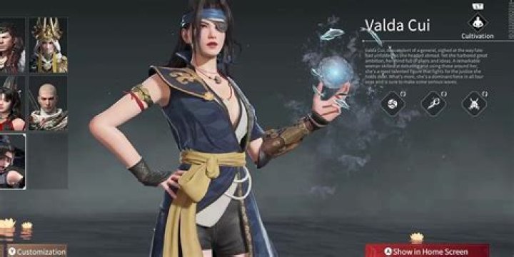 Naraka: Bladepoint's Valda Cui - Skills, ultimate, and how to play