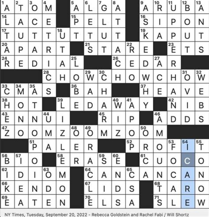 Nashville awards org. Crossword Clue