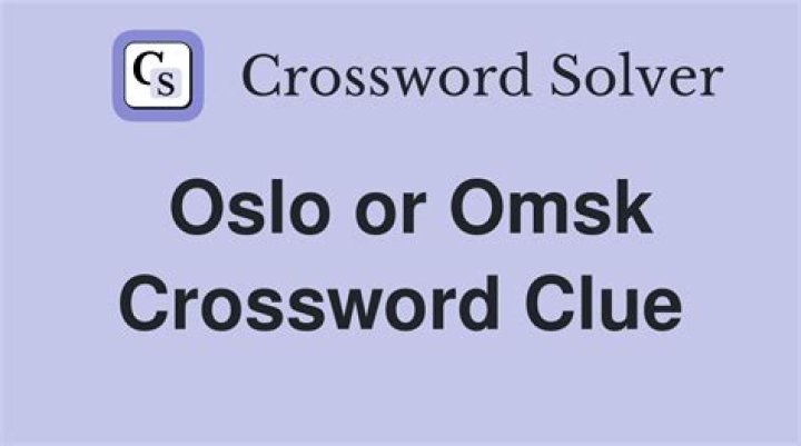 Native language in Oslo crossword clue answer