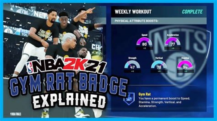 
NBA 2K21 – How to Get Gym Rat Badge