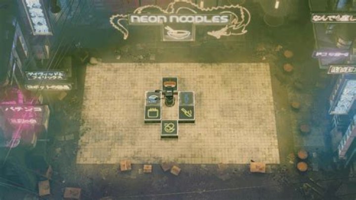 Neon Noodles is cyberpunk, distilled