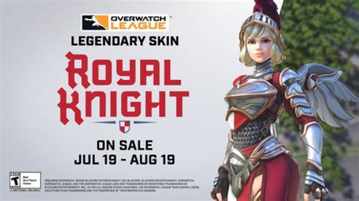 New Royal Knight Mercy Skin Revealed In Overwatch