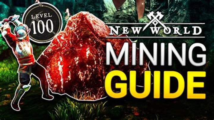 New World Mining Leveling Guide