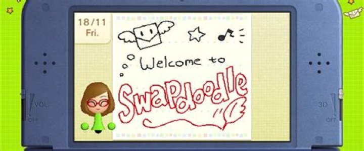 Nintendo launches new 3DS messaging app Swapdoodle