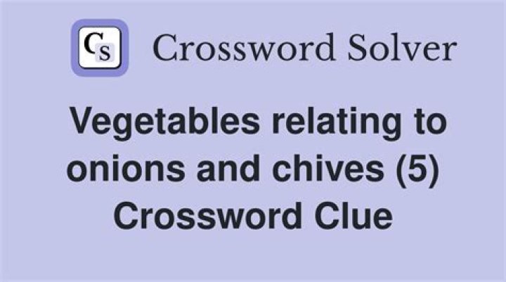 Onion's relative crossword clue answer