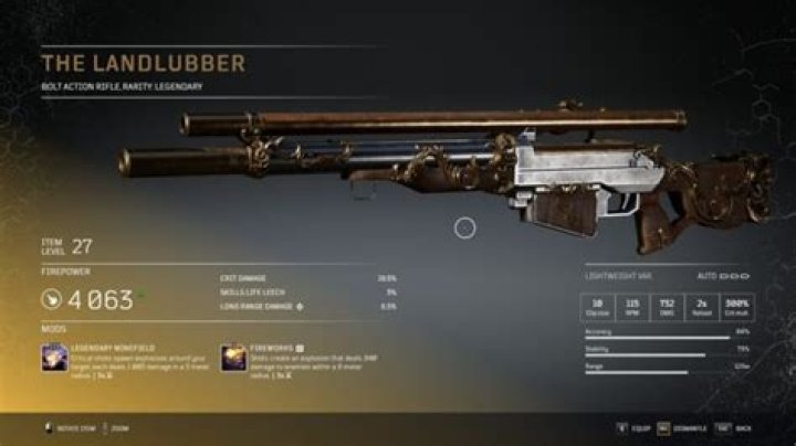 Outriders: Check Out All The Unique Legendary Guns We've Found So Far [GALLERY]