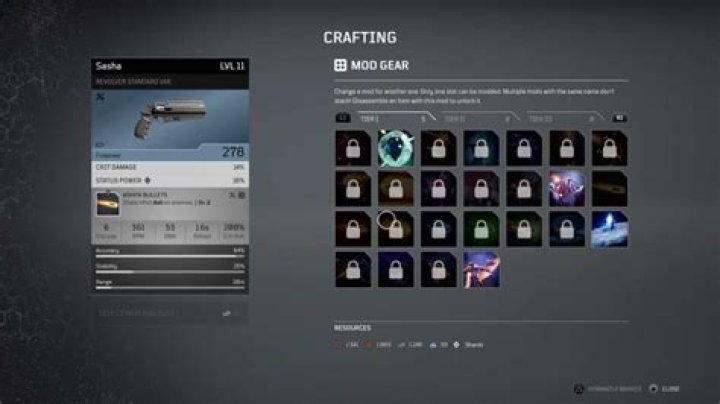 Outriders: Mod Weapons And Armor