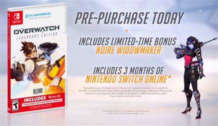 Overwatch Legendary Arrives on Nintendo Switch on Oct. 15
