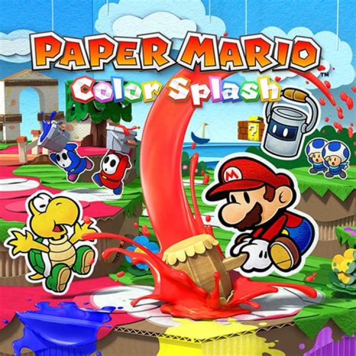 
Paper Mario: Color Splash Announced For 2016 Release