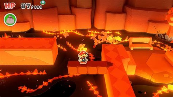 Paper Mario: The Origami King - All 4 Tower Jewel Locations | Fire Vellumental Cave Walkthrough