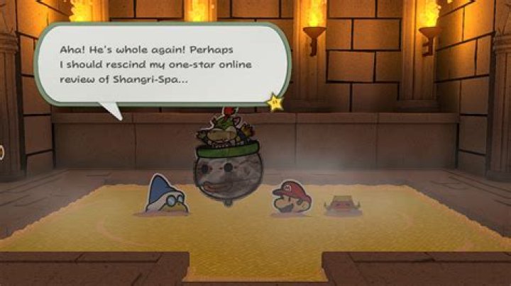 Paper Mario: The Origami King - Visit All 5 Hot Springs | Shangri-Spa Walkthrough