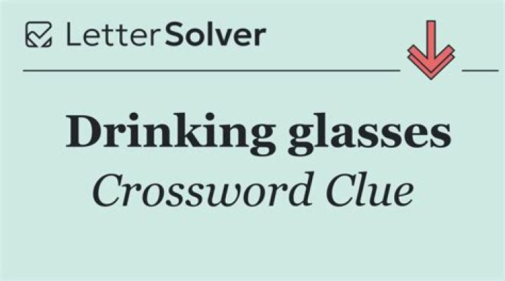 Parts of drinking or reading glasses crossword clue answer