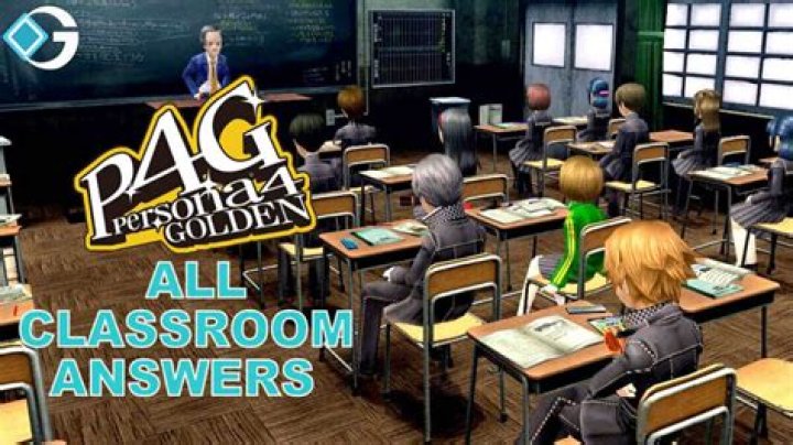 Persona 4 Golden Test Answers Cheat Sheet - Classroom Answers