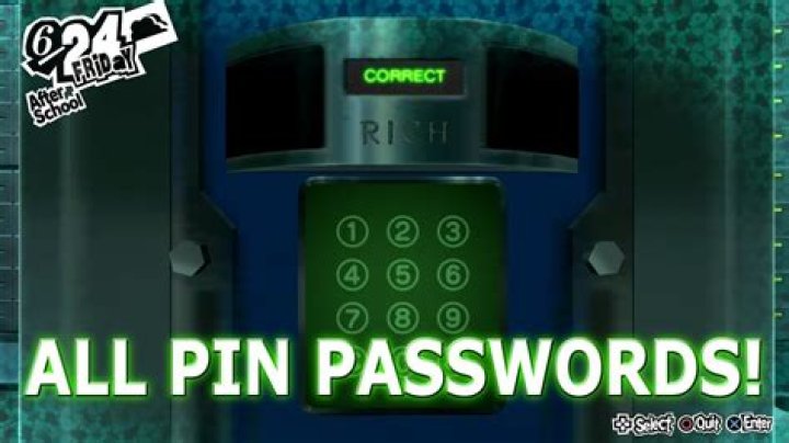 Persona 5: All Kaneshiro's Palace Puzzle Solutions | PIN Passcodes