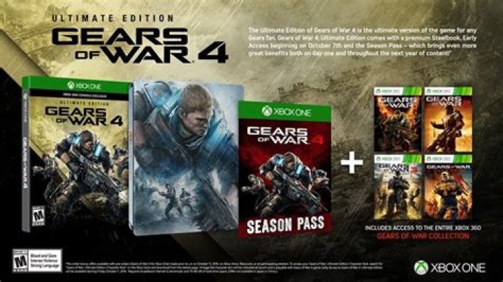
Physical Gears of War 4 Ultimate Edition Sold Out At Gamestop