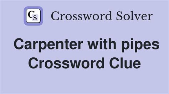 *Pipe alternative crossword clue answer