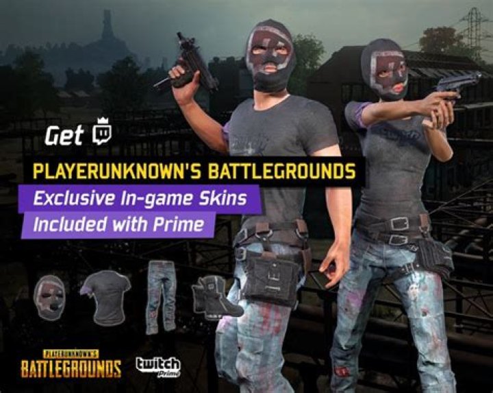 
PlayerUnknown’s Battlegrounds Offering Exclusive Skins to Twitch Prime Members