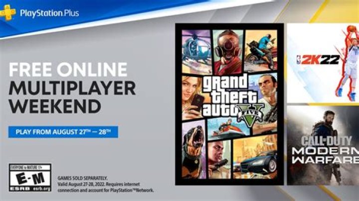 PlayStation Online Multiplayer Will Be Free This Weekend