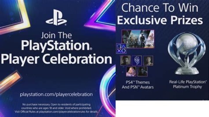 Sony Details New PlayStation Player Celebration; Earn Free Dynamic Themes, Avatars, and a Chance at a Real Engraved Platinum Trophy