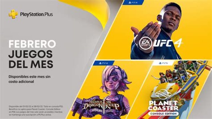 PlayStation Plus Titles for February 2022 Announced