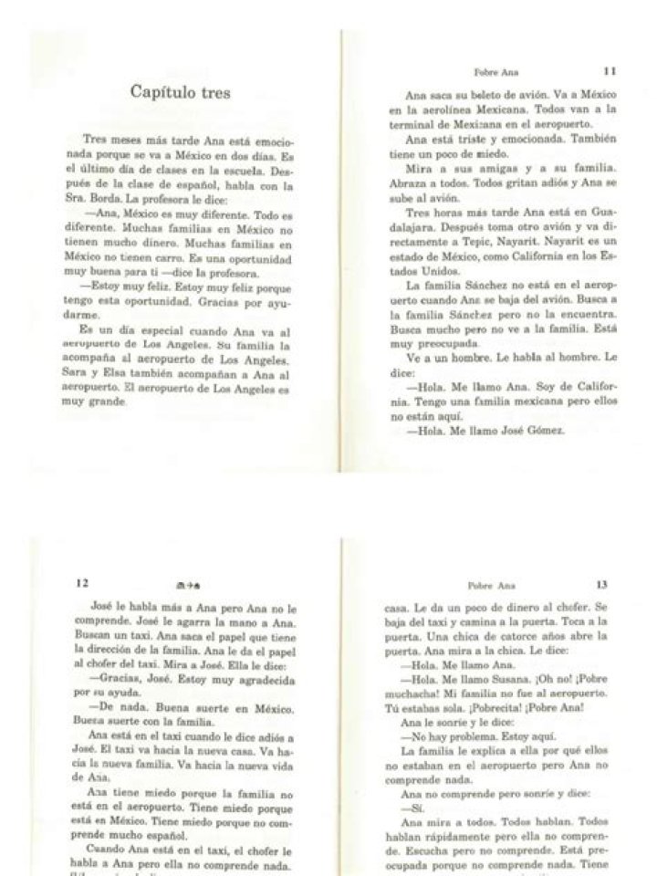 Pobre Ana Chapter 3 Quiz
