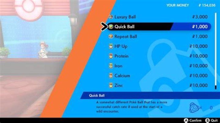 
Pokemon Sword and Shield – Where to Buy Quick Balls