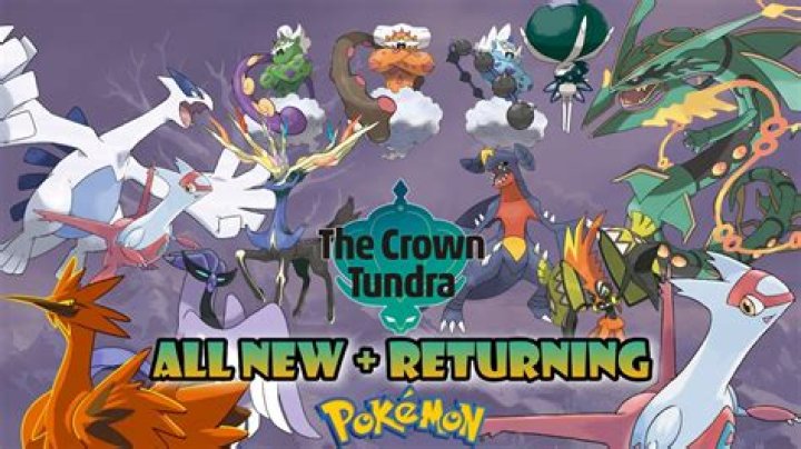 Pokémon Sword and Shield Crown Tundra: Returning Pokémon and the Crown Tundra Pokédex explained