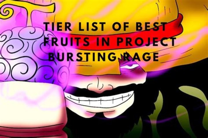 Project Bursting Rage Fruits Tier List (June 2022)
