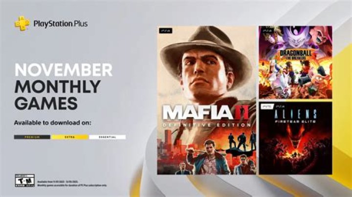 PS Plus November Games Revealed