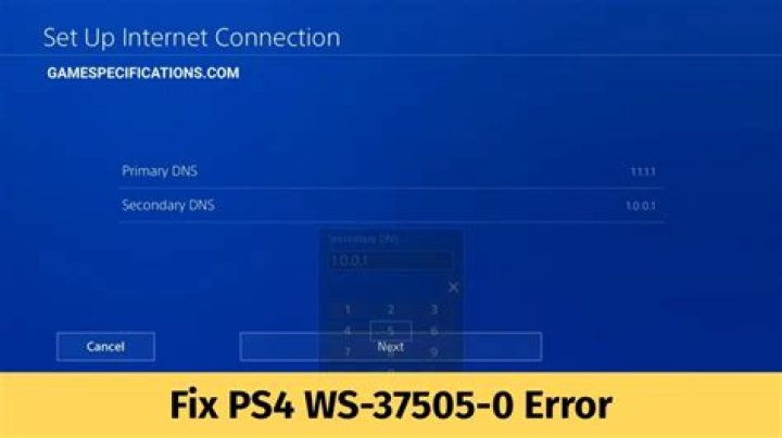 PS4 Error Code WS-37505-0 - What Does It Mean & How To Fix It?