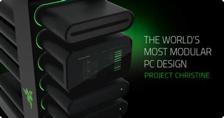 
Razer Announces A Modular PC: Project Christine